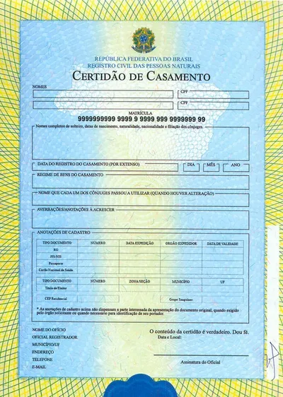 Brazilian Divorce Certificate Translation